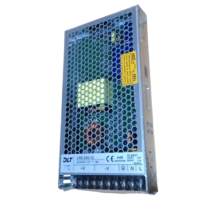 CARGADOR BATERIA 12 VDC 20A 120-240 VAC   1