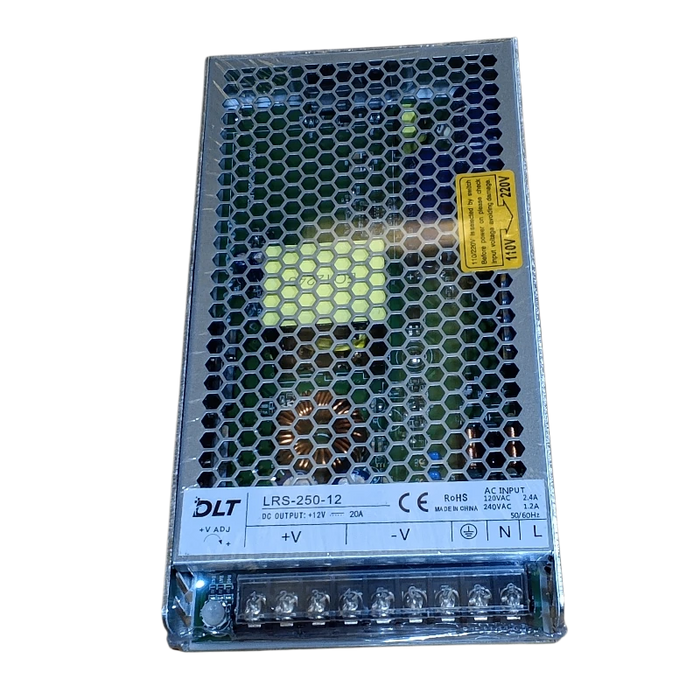 CARGADOR BATERIA 12 VDC 20A 120-240 VAC   2