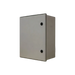 GABINETE POLIESTER 600MM X 400MM X 230MM INCLUYE DOBLE FONDO Y LLAVE PLASTICA  1