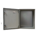 GABINETE POLIESTER 800MM X 600MM X 300MM INCLUYE DOBLE FONDO Y LLAVE PLASTICA  2