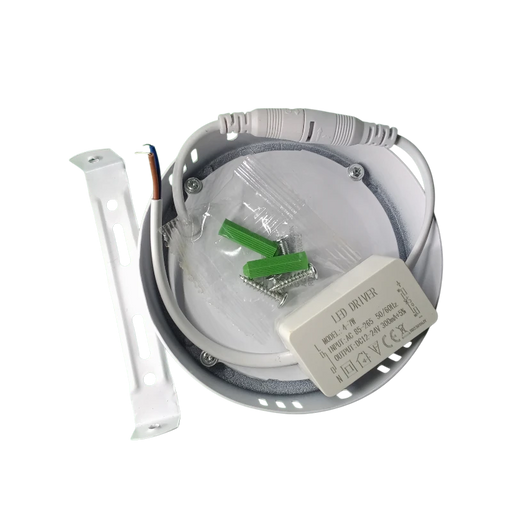 PANEL LED 12W REDONDO SUPERFICIAL 6.500K   2
