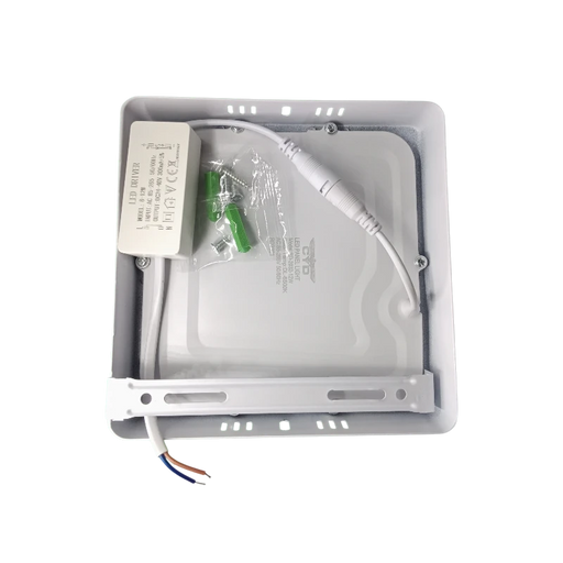 PANEL LED 24W CUADRADO SUPERFICIAL6.500K   2