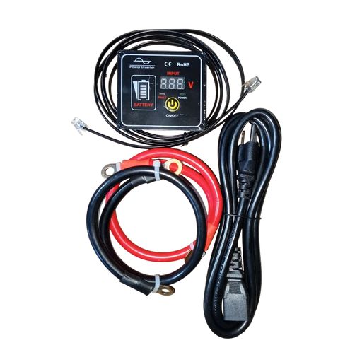 INVERSOR CORRIENTE 5.000 WATTS 120 VAC ENTRADA 48 VDC SALIDA 120 VAC (L+N) CON PANTALLA DE COLOR Y CONTROL REMOTO 2