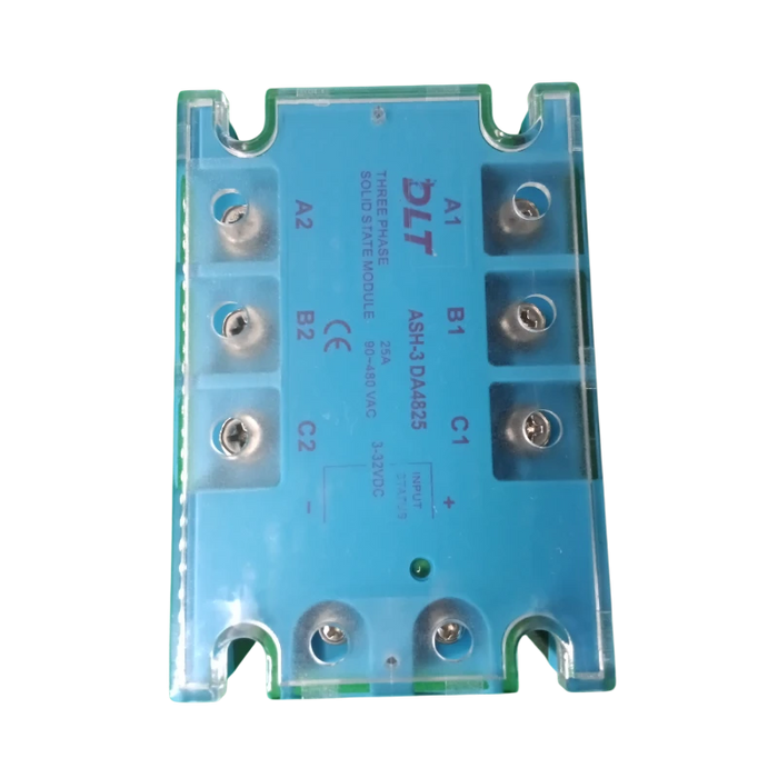 RELE ESTADO SOLIDO 3F 25/3-32/90-480 25A, ENTRADA MONOFASICA 3-32 VDC SALIDA TRIFASICA 90-480 VAC 1