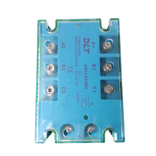RELE ESTADO SOLIDO 3F 63/3-32/90-480 63A, ENTRADA MONOFASICA 3-32 VDC SALIDA TRIFASICA 90-480 VAC 1