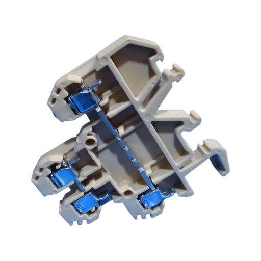 RIEL SIMETRICO BORNERA DOBLE SAK 4 MM   1