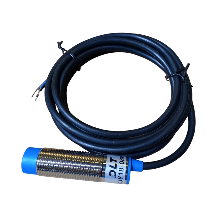 SENSOR INDUCTIVO PNP 18 MM 4 HILOS NO+NC DETECCION 8 MM, 10-30 VDC  1