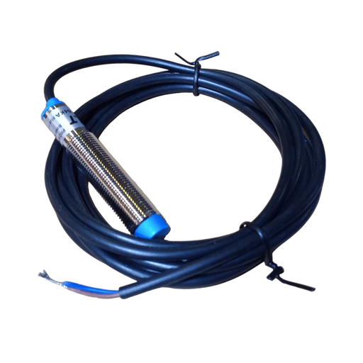 SENSOR INDUCTIVO 12 MM 2 HILOS NO DETECCION 4 MM, 90-250 VAC  1