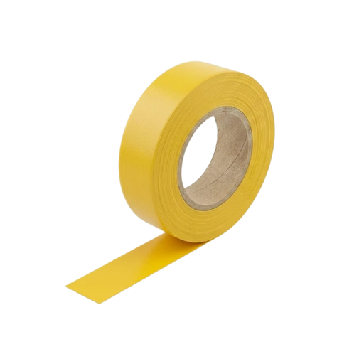 TEIPE O CINTA AISLANTE AMARILLO 0,15MM X 19 MM X 20 MTS  1