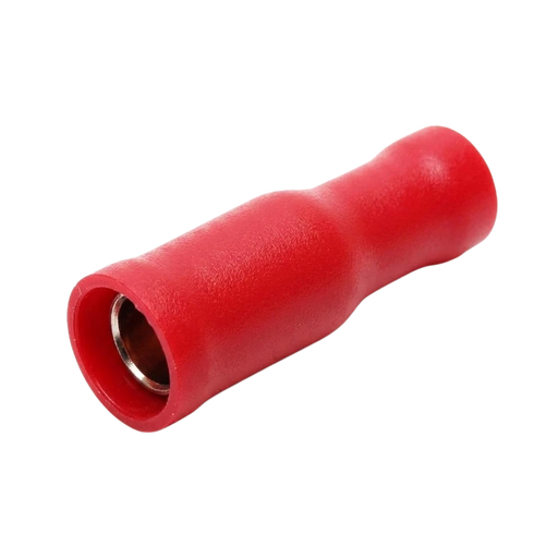 TERMINAL HEMBRA BALA ROJO 20-18 AWG, PAQUETE 100 PZA  1