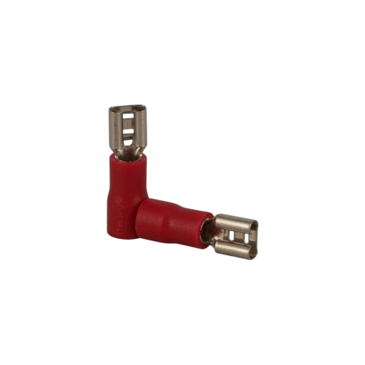 TERMINAL HEMBRA AISLADO ROJO 20-18 AWG, PAQUETE 100 PZA  1