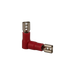 TERMINAL HEMBRA AISLADO ROJO 20-18 AWG, PAQUETE 100 PZA  1