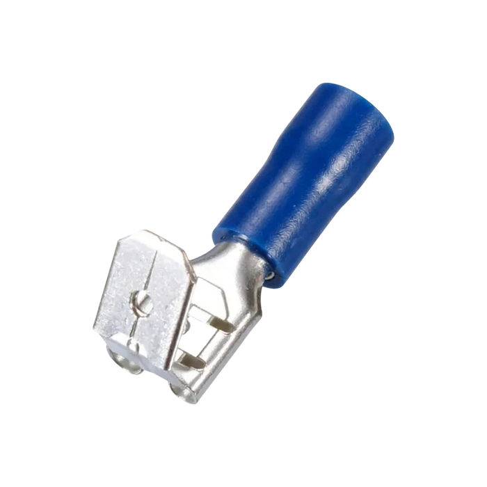 TERMINAL HEMBRA/MACHO AZUL 16-14 AWG, PAQUETE 100 PZA  1