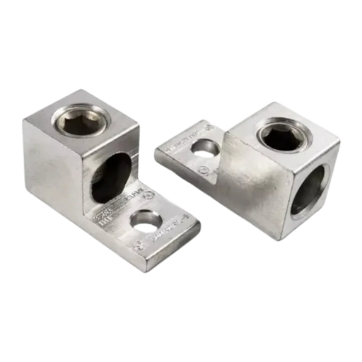 TERMINAL ZAPATO 4-2/0 AWG(ALEACION ALUM) MATERIAL ALEACION DE ALUMINIO  1