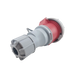 TOMA IND. HEMBRA EXTENSION 32A HERMETICA 3 POLOS + TIERRA, IP67, 6H (ROJA Y GRIS)  1