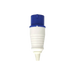 TOMA INDUSTRIAL MACHO 16A (AZUL) 2 POLOS + TIERRA, IP44, 6H (220-250 VAC)  3