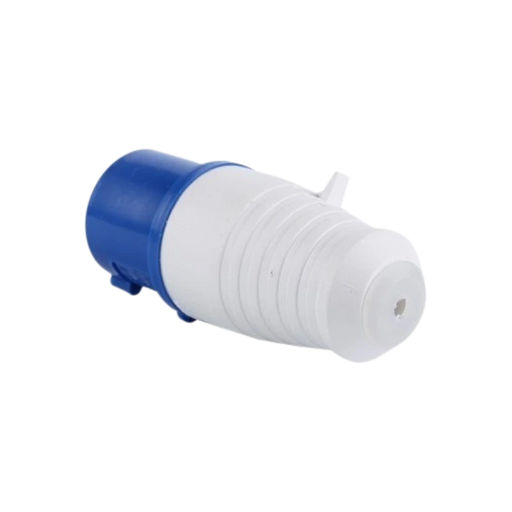 TOMA IND. HEMBRA EXTENSION 63A AZUL 2 POLOS + TIERRA, IP67, 6H (220-250 VAC)  1