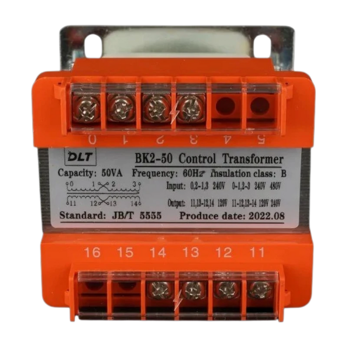 TRANSFORMADOR CONTROL 50VA (24-12 VAC) 240-120/24-12 VAC (100% COBRE)  1