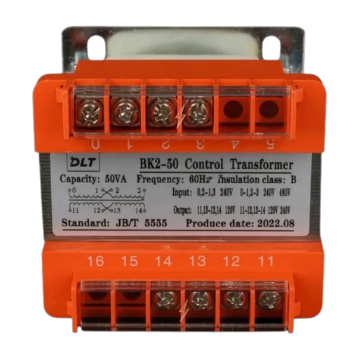 TRANSFORMADOR CONTROL 50VA (48-24 VAC) 480-240/48-24 VAC (100% COBRE)  1