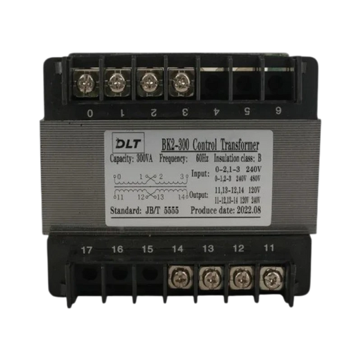 TRANSFORMADOR CONTROL 300VA (48-24 VAC) 480-240/48-24 VAC (100% COBRE)  1
