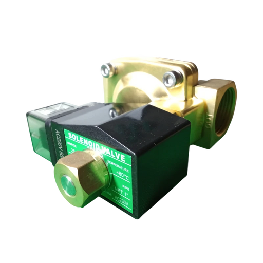 VALVULA SOLENOIDE 2 VIAS 3/4" 120 VAC NO SELLO NBR -10 a 90ºC, NPT 3/4", 120 VAC NORMALMENTE ABIERTA 2