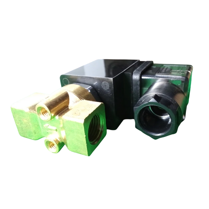 VALVULA SOLENOIDE 2 VIAS 1/4" 220 VAC NO SELLO NBR -10 a 90ºC, G1/4", 220 VAC NORMALMENTE ABIERTA 3