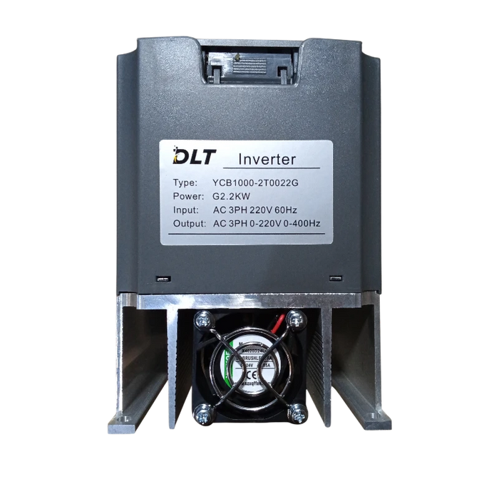 VFD TORQUE CONSTANTE 2.2KW 220 VAC ENTRADA TRIFASICA / SALIDA TRIFASICA FUNCION VECTORIAL MOD. YCB1000-2T0022G 3