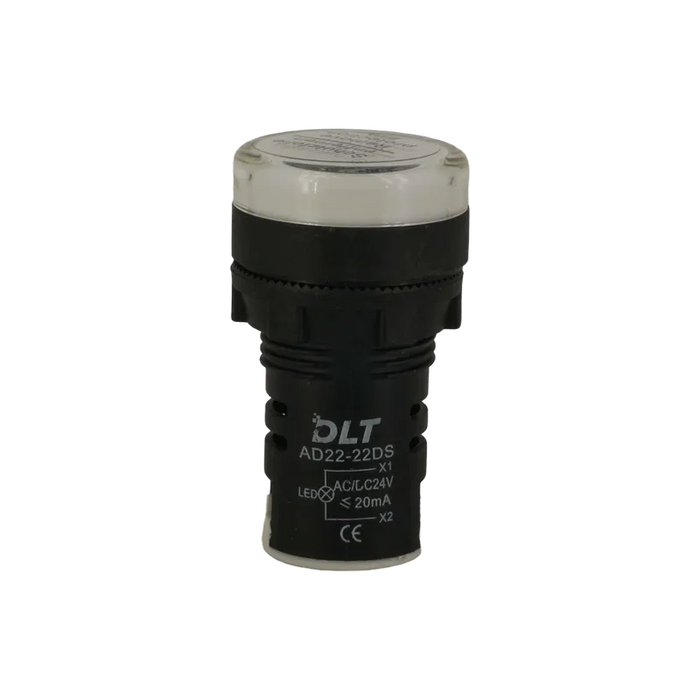 LUZ PILOTO LED BLANCA, 24 VAC/DC