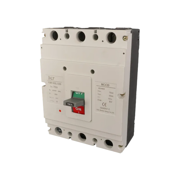 BREAKER INDUSTRIAL 3X700A (800L) 700A, 3 POLOS, FRAME 800L (NO INCLUYE TERMINALES)