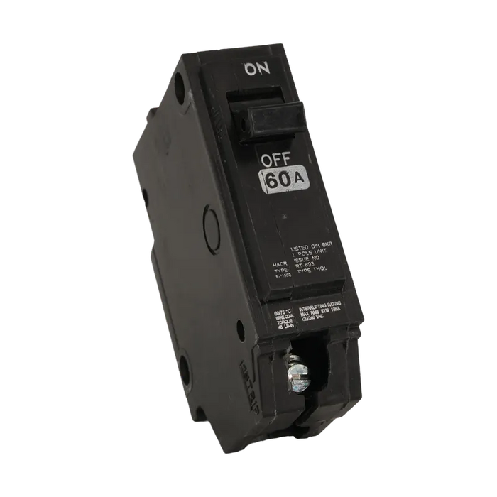 BREAKER EMPOTRABLE HQP 1X60A 60A, 240 VAC, 1 POLO, (THQL)