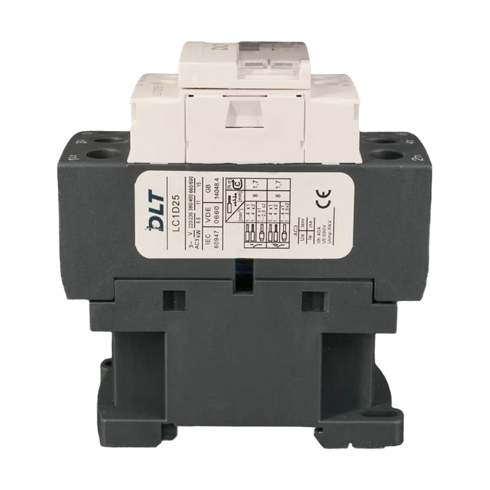 CONTACTOR LC1-D025, 25A, 220 VAC