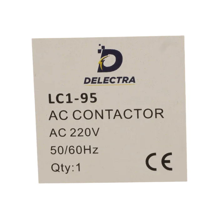 CONTACTOR LC1-D095, 95A, 220 VAC