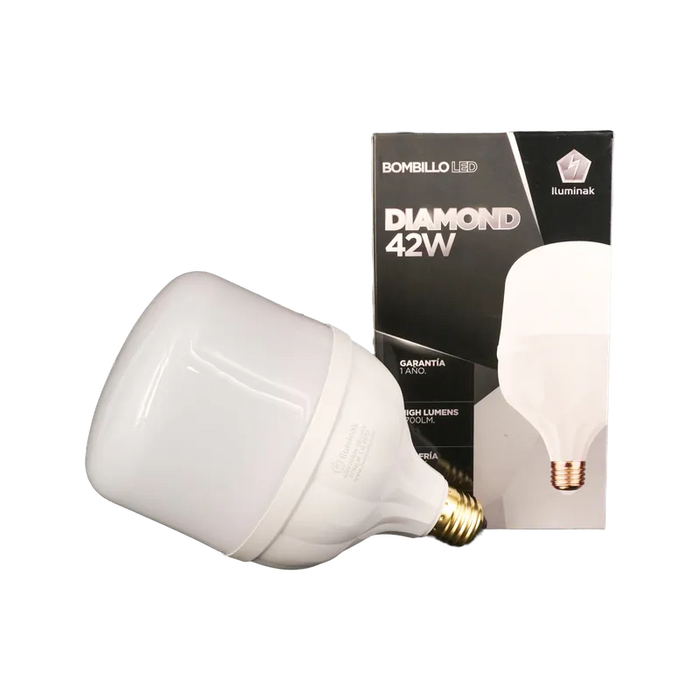 BOMBILLO LED 42W O 45W ROSCA E-27 6.500K